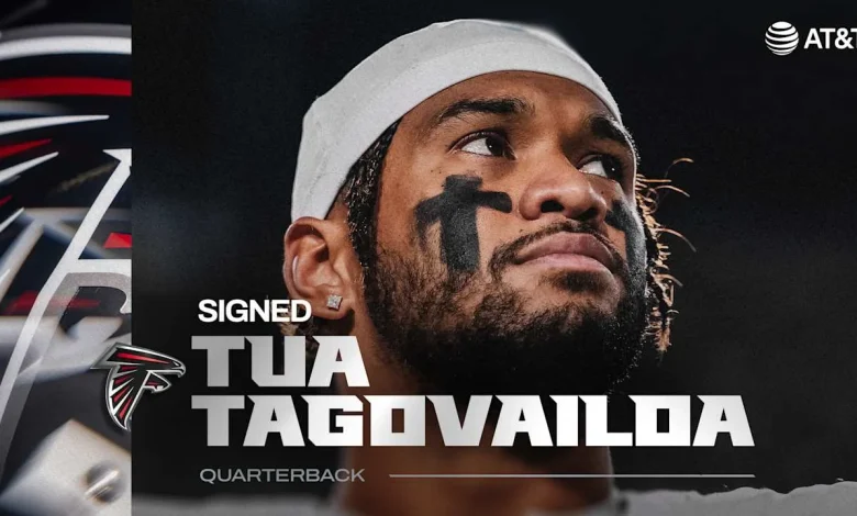 Atlanta Falcons sign QB Tua Tagovailoa