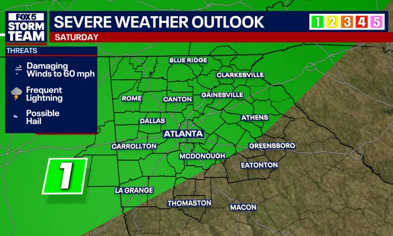 Atlanta weather: Record heat to 'ring the bell' before weekend severe storm threat