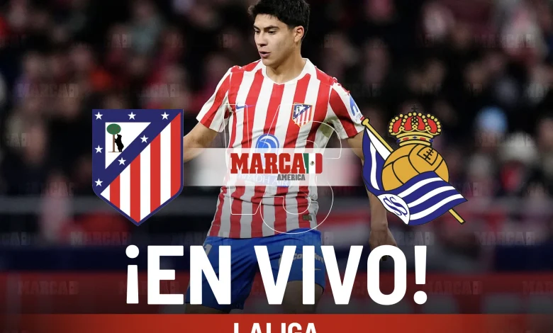 Atlético de Madrid vs Real Sociedad EN VIVO Hoy. Partido de Obed Vargas en LaLiga 2026