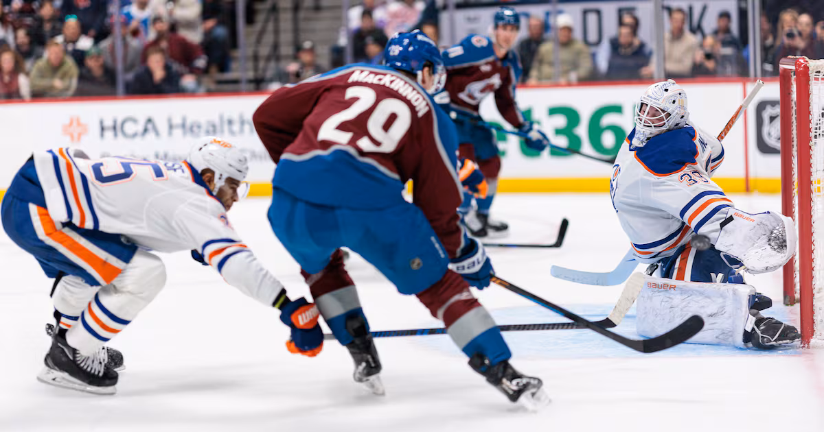 Avs’ Bednar sounds off MacKinnon ejection for Ingram collision: ‘It’s not a penalty’