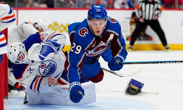 Avs upset by Nathan MacKinnon ejection for goalie interference