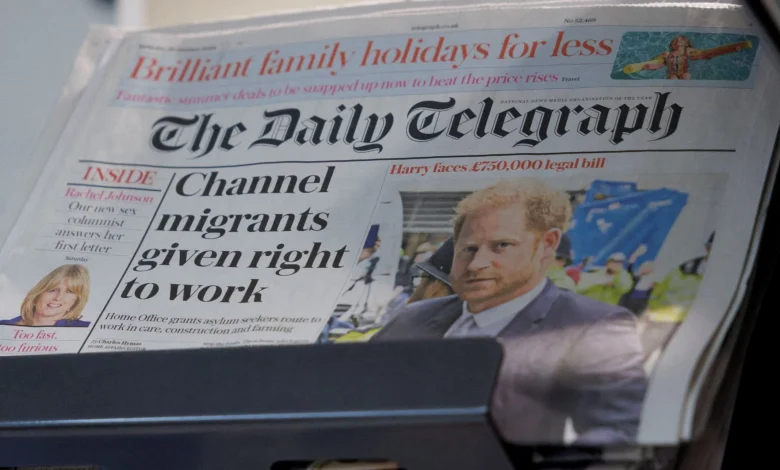 Axel Springer buys Telegraph in £575mn deal