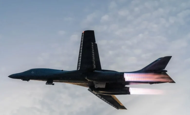 B-1B Lancers conduct deep strikes in Iran as part of Operation Epic Fury