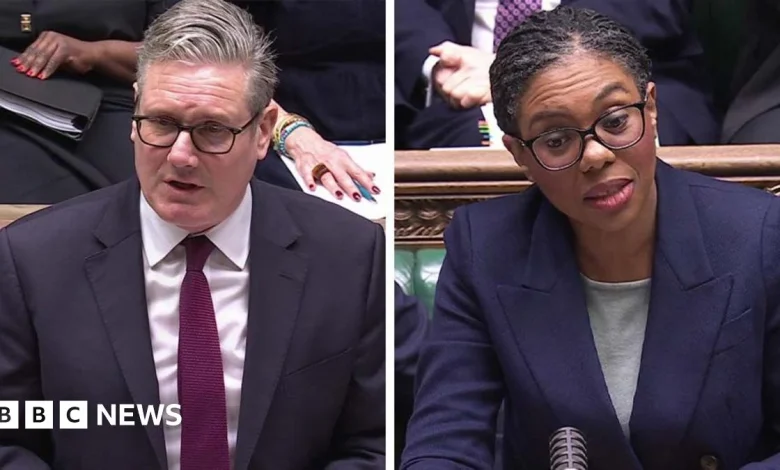 Badenoch presses Starmer on Mandelson appointment at PMQs
