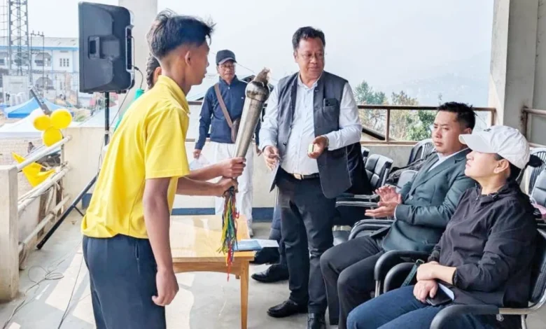 Baptist High, Kohima sports meet begins
