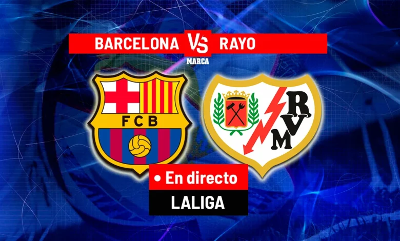 Barcelona - Rayo en directo