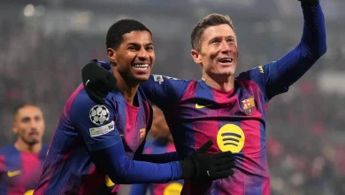 Barcelona’s search for a new No 9 – and what it means for Rashford and Lewandowski - The Athletic