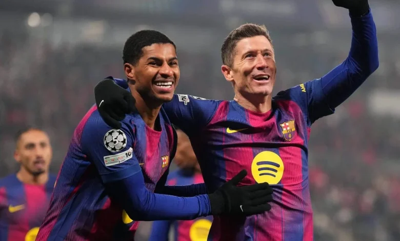 Barcelona’s search for a new No 9 – and what it means for Rashford and Lewandowski - The Athletic