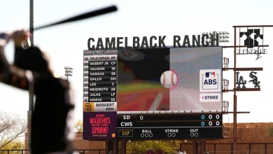 Baseball ushers in high-tech replay review system for calling balls and strikes