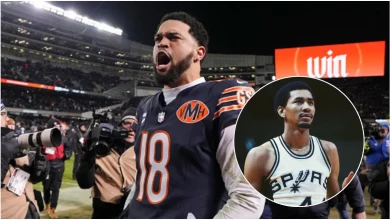 Bears QB Caleb Williams Battles George Gervin In Cold War Over Trademark Name