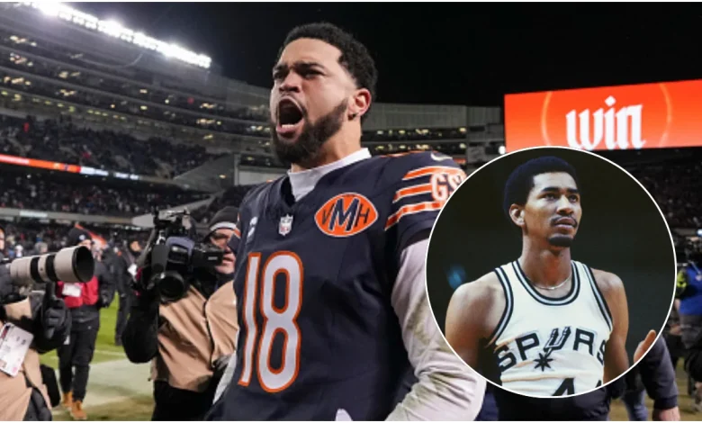 Bears QB Caleb Williams Battles George Gervin In Cold War Over Trademark Name