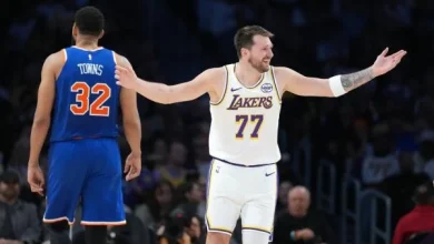 Behind Luka Doncic, Lakers vie for season sweep of Timberwolves