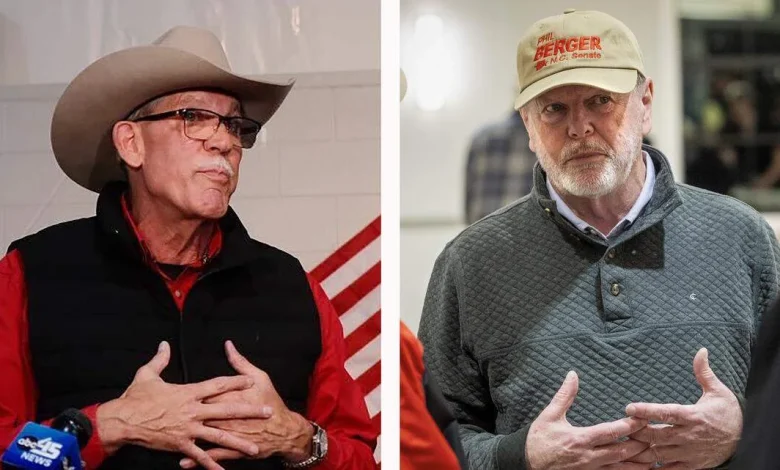 Berger trails Page after North Carolina county canvass