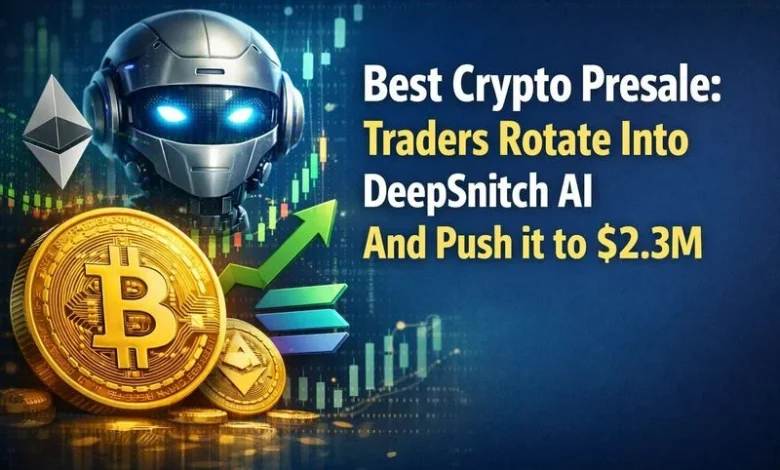 'Best Crypto Presale March 2026': Traders Show Interest in DeepSnitch AI as LIVE and TAP Lead Their Niches