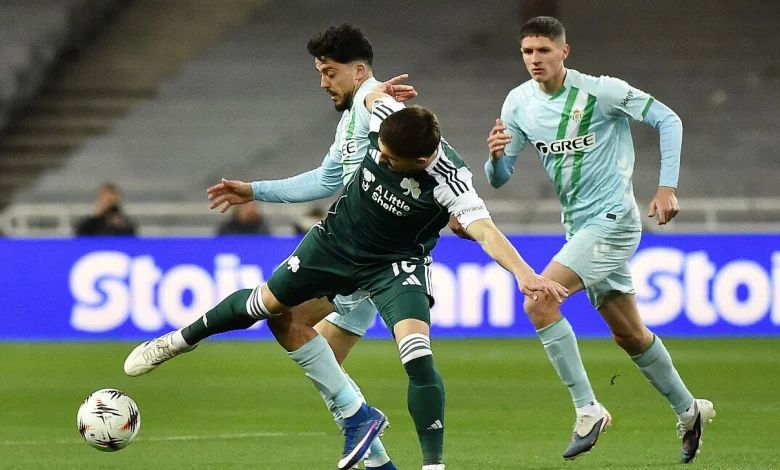 Betis cae en su visita al Panathinaikos; Fidalgo no jugó