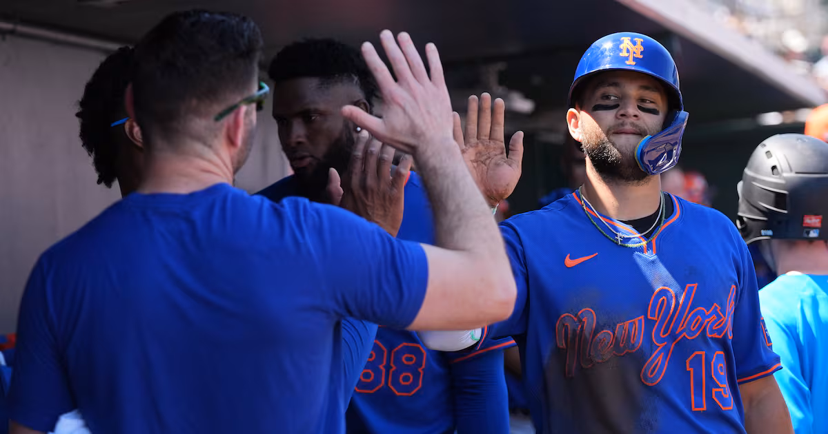 Bichette gets first Mets RBI as NY chases Skenes in first inning