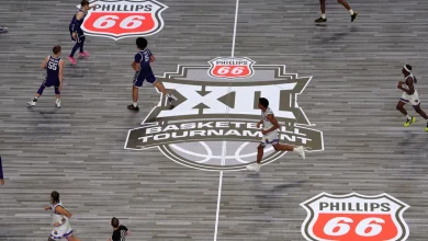 Big 12 Conference tournament ditches new glass floor for hardwood after a player gets hurt