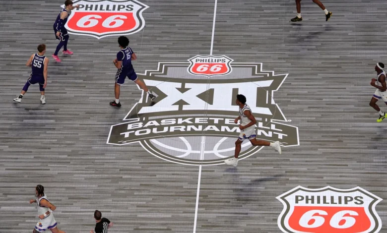 Big 12 Conference tournament ditches new glass floor for hardwood after a player gets hurt