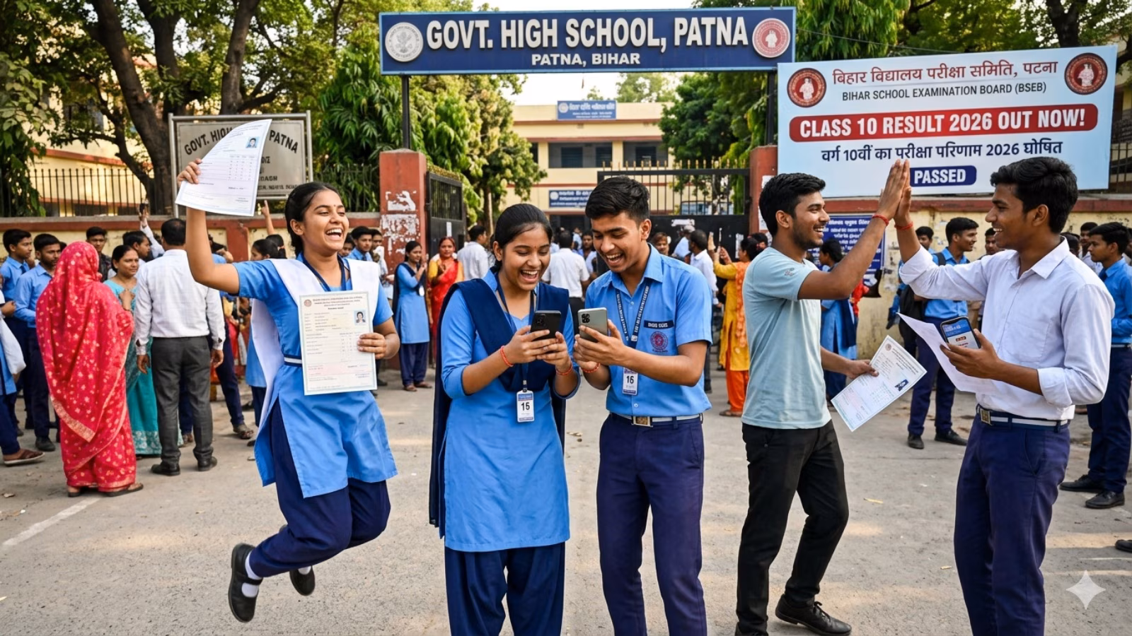 Bihar Board 10th Matric Result 2026 (Direct Link): How to check marks at result.biharboardonline.org, matricbiharboard.com