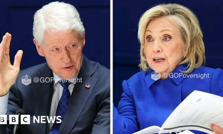 Bill and Hillary Clinton's testimony about Jeffrey Epstein released