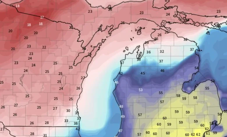 Bomb Cyclone Breakdown: Which Michigan cities get heavy snow, ice storm, severe t-storms