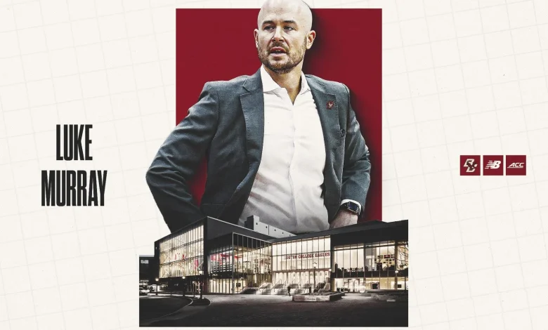 Boston College Names Luke Murray To Lead Men's Basketball