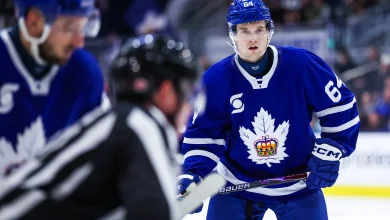 Brandon Buhr makes pro debut, Landon Sim scores first AHL goal as Toronto Marlies down Hartford