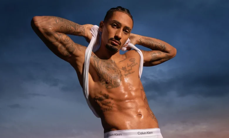 Brazil’s Raphinha Is the New Face of Calvin Klein — See the Photos Here