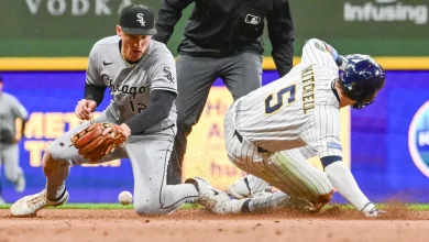 Brewers run wild with seven steals in 6-1 victory over White Sox