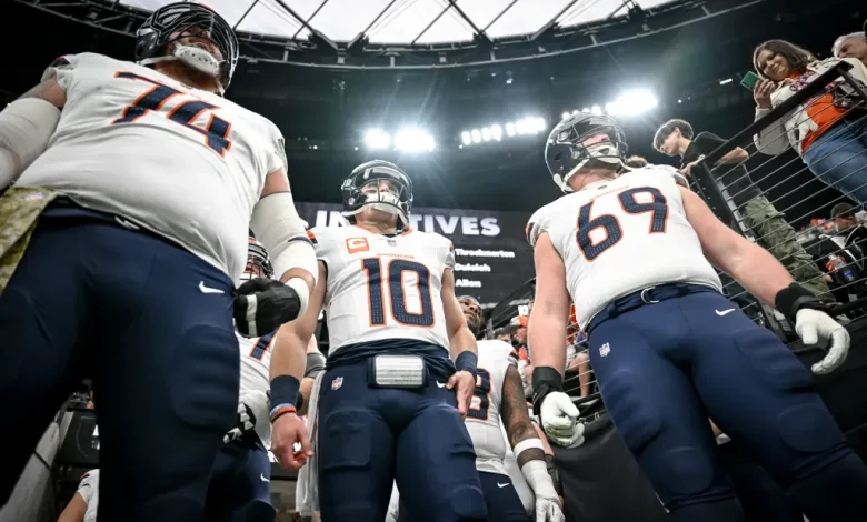 Broncos can keep same starting OL around Bo Nix for three straight years — but need a youth infusion soon