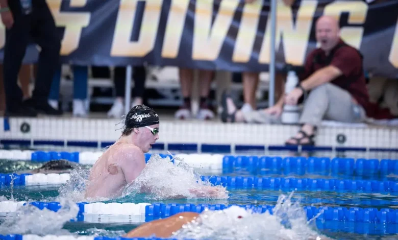 Brown Earns All-America Honors at NCAA Swimming & Diving