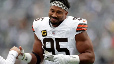 Browns' Myles Garrett gets ninth speeding ticket since 2017