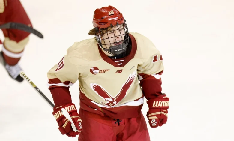 Bruins, James Hagens agree to AHL tryout deal