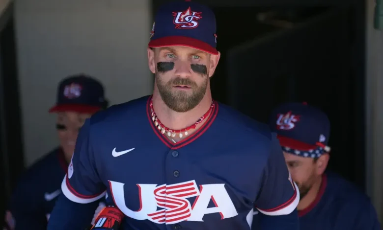 Bryce Harper wants MLB players to play in 2028 Olympics: ‘Great for baseball’