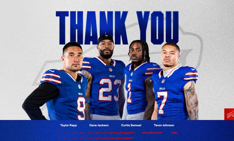 Buffalo Bills release longtime CB Taron Johnson, three others ahead of free agency 