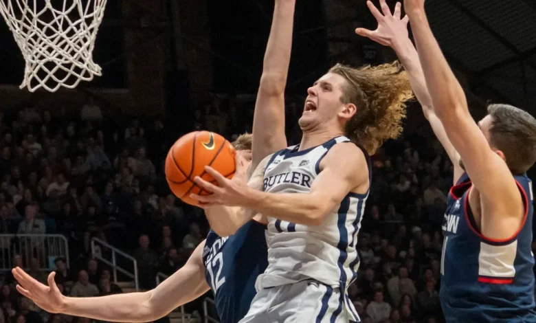 Butler basketball's curly-haired prolific scorer entering transfer portal