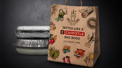 CHIPOTLE BRINGS BACK "TATTED LIKE A CHIPOTLE BAG" BOGO WITH SUPERFAN SWAE LEE FOR FRIDAY THE 13TH