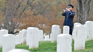 CSAF Wilsbach attends Brig. Gen. Anderson interment [Image 12 of 19]