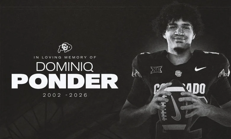 CU Athletics Mourns the Loss of Football Student-Athlete Dominiq Ponder