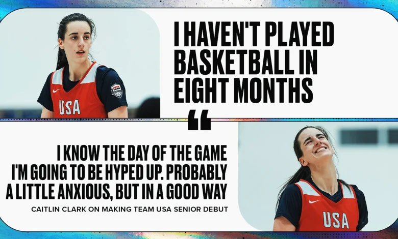 Caitlin Clark Reveals Feeling 'Butterflies' Ahead of Team USA Debut After Injury Recovery