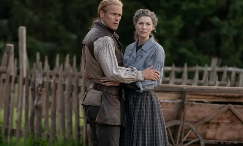 Caitriona Balfe, Sam Heughan on Final Season Premiere