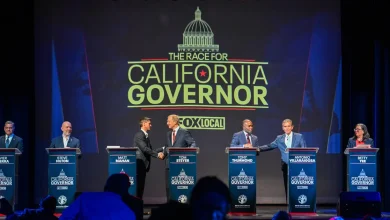 California governor debate canceled after criticism of criteria that excluded candidates of color