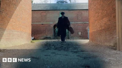 Calke Abbey transformed by Peaky Blinders movie