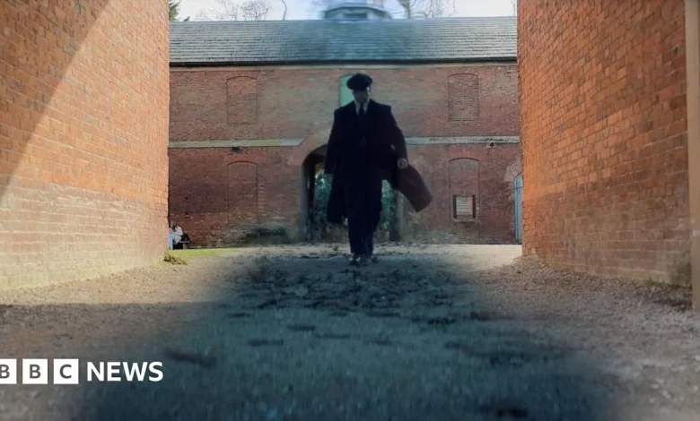 Calke Abbey transformed by Peaky Blinders movie