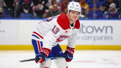 Canadiens' Caufield limited vs. Maple Leafs due to illness, says coach