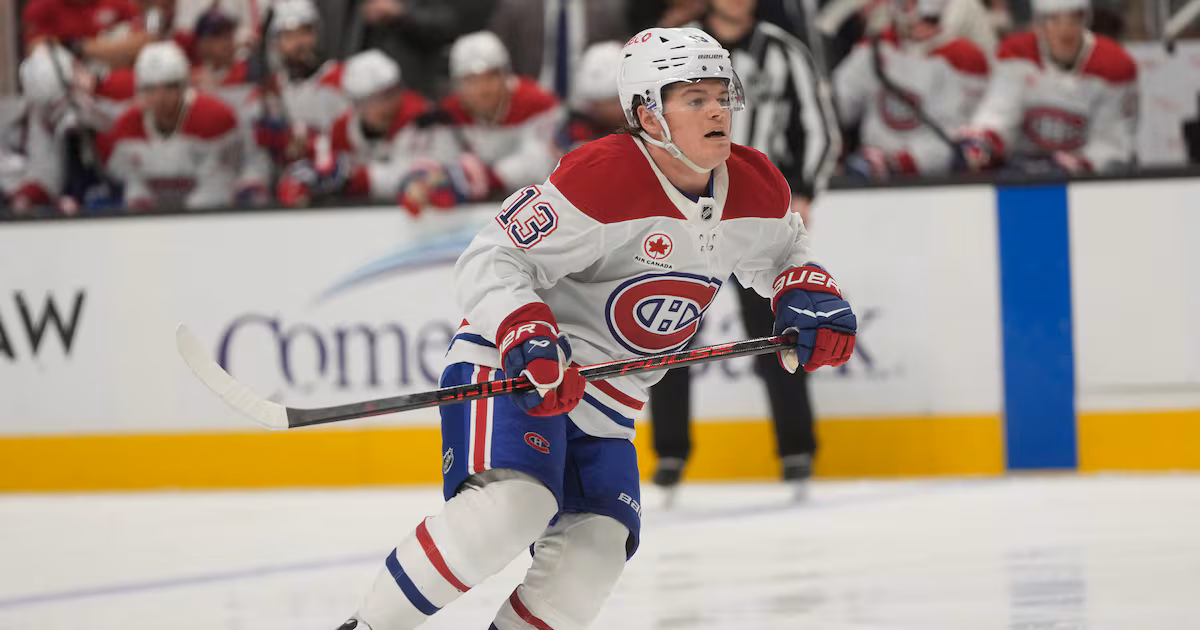 Canadiens : Cole Caufield rate le rendez-vous avec les Sens