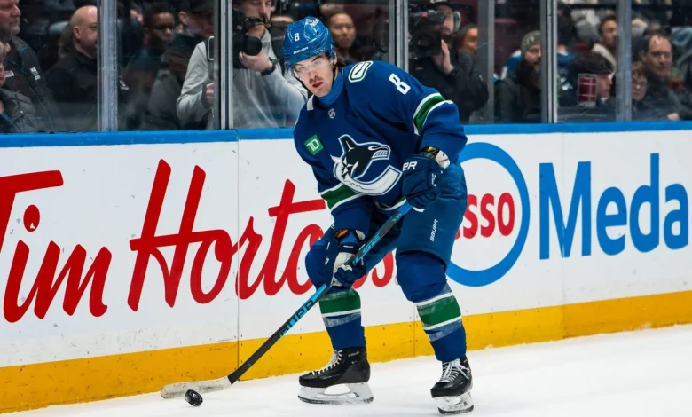 Canucks trade Conor Garland to Blue Jackets for 2 draft picks