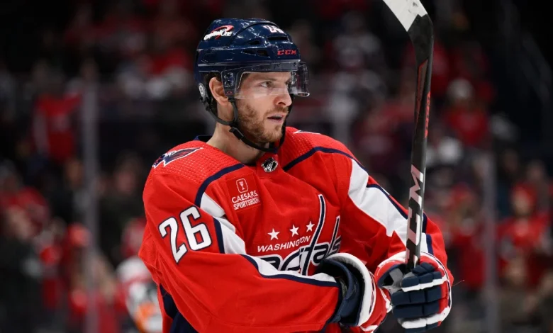 Capitals trade forward Nic Dowd to Golden Knights