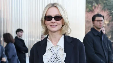 Carey Mulligan Debuts A New Creamy Blonde Bob In Milan