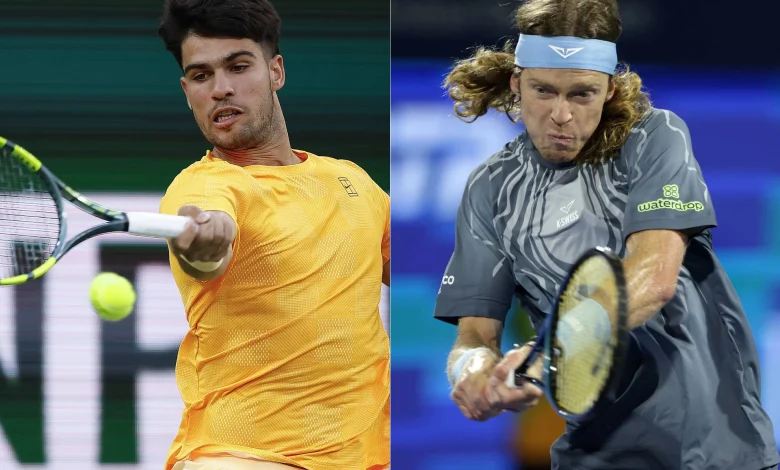 Carlos Alcaraz - Arthur Rinderknech en directo